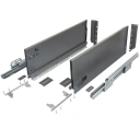 Sevroll V-BOX Slim 3D H178 antracyt 18 mm | Szuflada 40 kg Wysoka