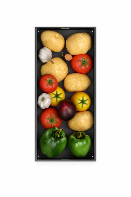 Wkład duży do szuflady MODUO 236 × 473 × 98 mm antracyt – Sevroll System