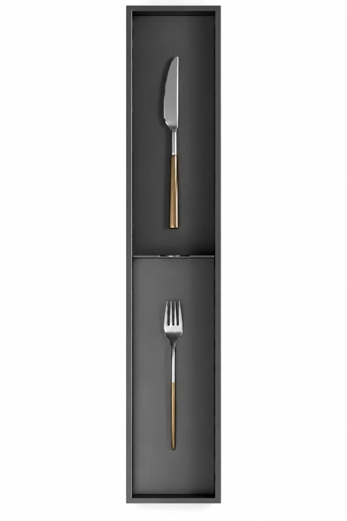 Wkład na małe akcesoria B do szuflady 100x473x54 mm antracyt linia Moduo Sevroll System