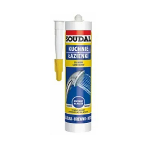 Silikon sanitarny SOUDAL