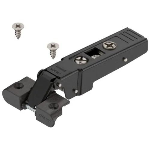 BLUM 71T950A CLIP top zawias do ram aluminiowych 95°, drzwi nakładane, ze sprężyną czarny