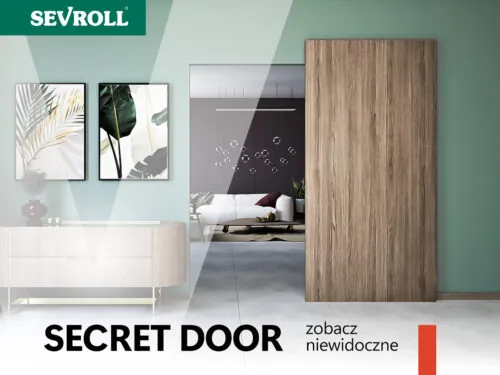 Sevroll SECRET DOOR 06361 – Zestaw do drzwi przejściowych ONE PACK
