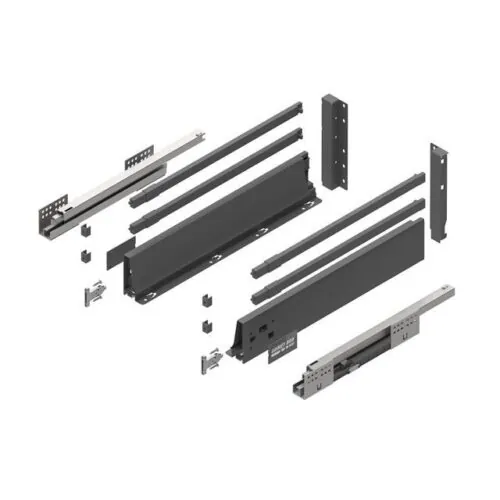 Szuflada GAMET BOX Wysoka Box2-H218 RS Antracyt Kwadrat