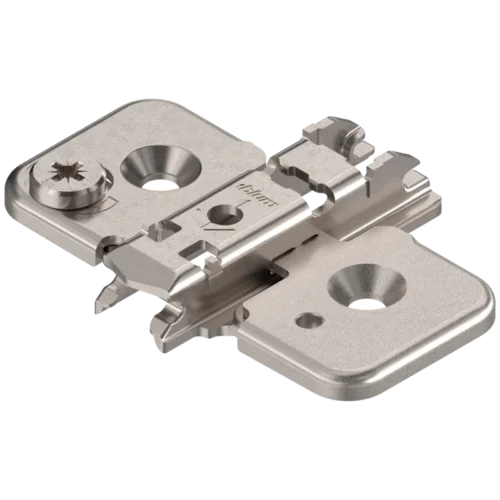 Blum Prowadnik krzyżakowy mimośrodowy EXPANDO CLIP 0mm, niklowany 173H7100