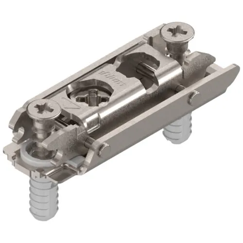 Blum Prowadnik krzyżakowy mimośrodowy EXPANDO CLIP 0mm, niklowany 177H3100E